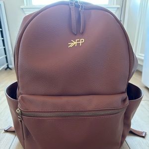 Freshly Picked Cognac Diaper Backpack GREAT CONDITION!
